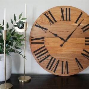 Red Elm Wall Clock