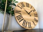 Large 26" Solid Poplar Hardwood Farmhouse Wall Clock (in stock)