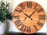 Large Alder Wall Clock