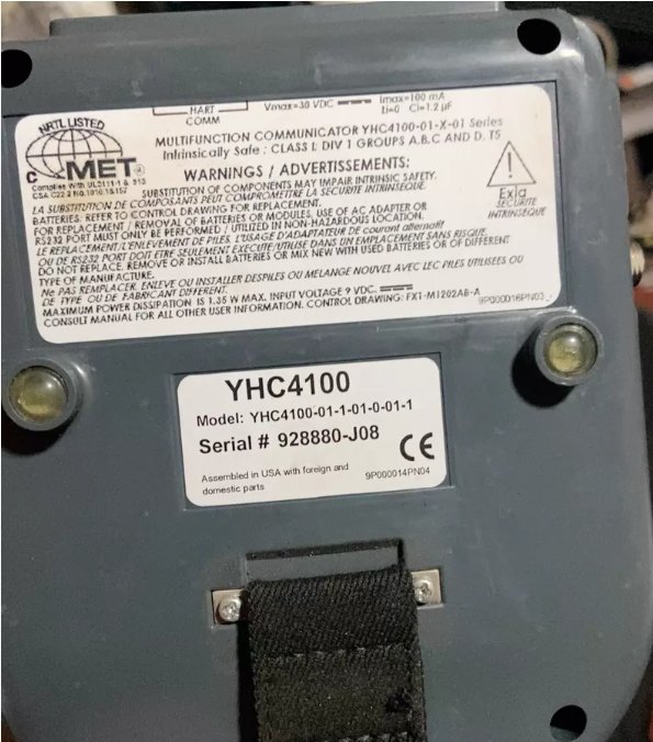 YOKOGAWA + handheld controller + YHC4100 + bare machine[USED]