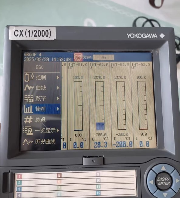 Paperless recorder, data collector CX1000, YOKOGAWA 6-channel