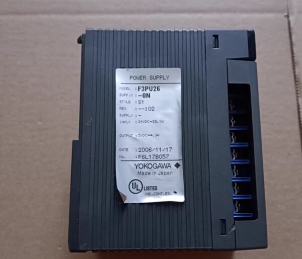 F3PU26-0N, Yokogawa PLC power module