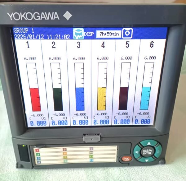 Hewa paperless recorder DX1012-3-4-3, data collector with 12 channels[USED]