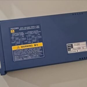 Yokogawa 701260 high-voltage insulation module, 100 ks/s 16-bit isolated module[USED]