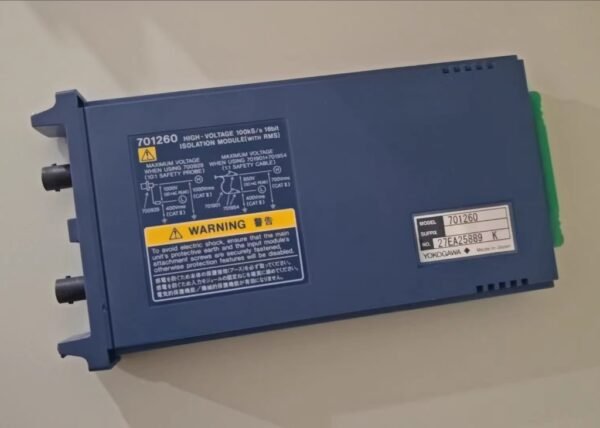 Yokogawa 701260 high-voltage insulation module, 100 ks/s 16-bit isolated module[USED]