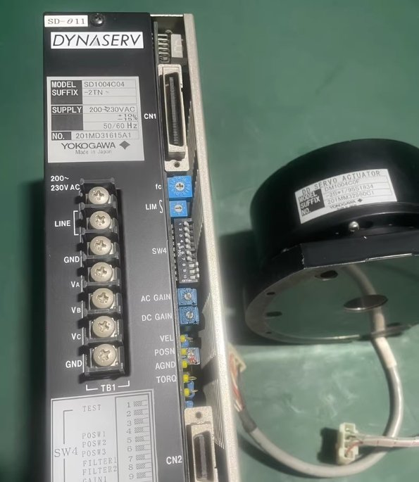 YOKOGAWA Drive Kit: Motor model: DM1004C0F Driver model: SD1004C04 -2TN[used]