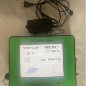 PDI pile integrity tester, PDI Base Pile Detector, manufactured by PDI Company of the United States, with power cord, functioning properly