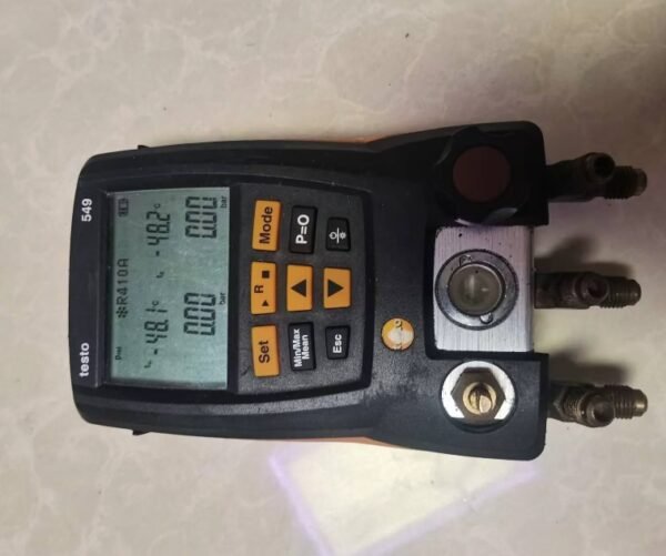 Testo 549 refrigerant gauge Function is normal