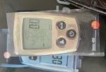Testo + 460 optical rotational speed measuring instrument, with probe, functioning properly
