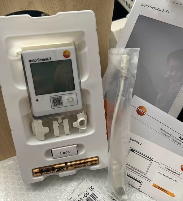 Wireless WIFI temperature and humidity recorder testo Saveris2-T1 monitors temperature remotely