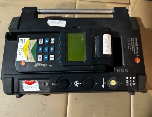 Testo 350-EPA Set 2 Gas Analyzer, capable of detecting gases such as O2, CO2, NO, CO, and SO2