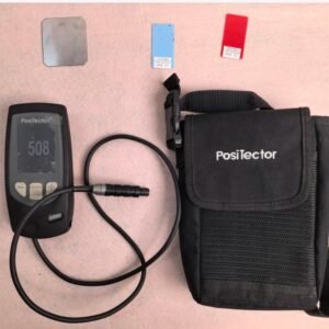 The DeFelsko PosiTector 6000 series coating thickness gauge is specifically designed for iron-based materials. Main unit + probe + test sheet + original packaging.