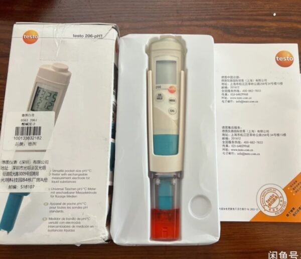 Testo 206PH Yeast Culture pH Acid-Base pH Tester 206PH1