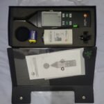 Testo 816 high-precision sound level meter has been calibrated and is functioning properly.