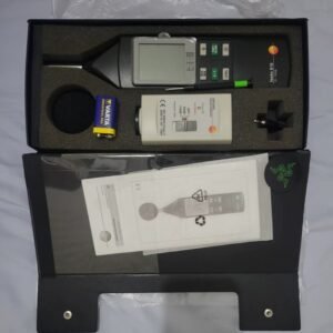 Testo 816 high-precision sound level meter has been calibrated and is functioning properly.