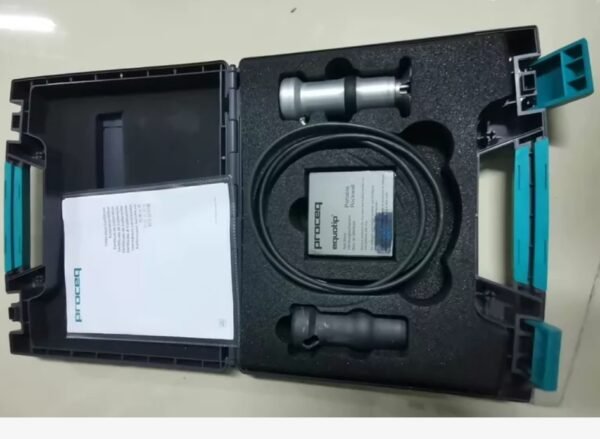 The Proceq equotip Rockwell hardness tester, model 354 01100