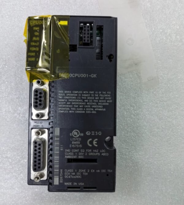 IC200 GE module CPU001-GK [USED]