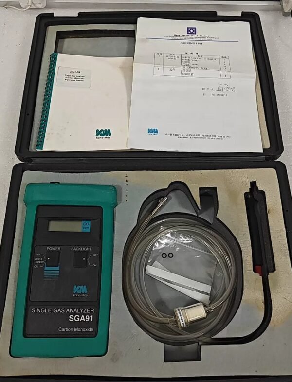 AB SGA91 KANE-MAY Port le Carbon Monoxide Analyzer [USED]